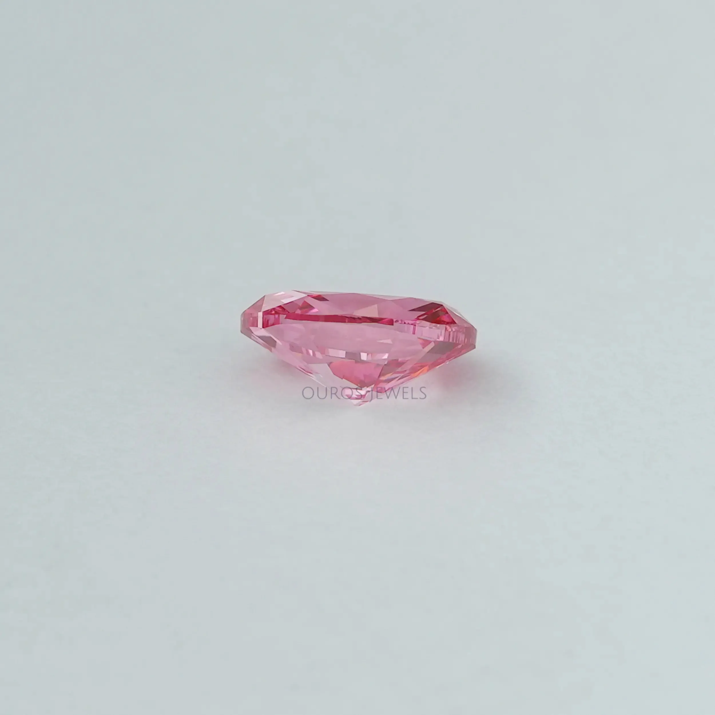 0.30 Carat Each Pink Oval Cut Lab Grown Diamond  Loose