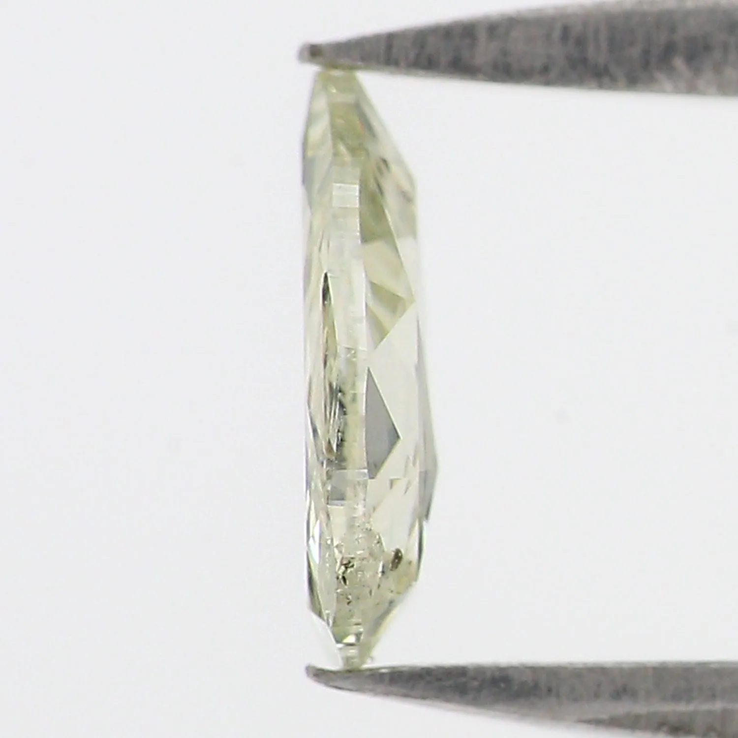 0.32 CT GIA Certified Natural Loose Pear Modified Brilliant Cut Diamond 6.65 MM Fancy Light Green-Yellow Color Diamond Pear Diam