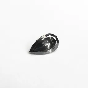 0.32ct 6.24x3.71x2.25mm VS2 Fancy Grey Pear Brilliant 19923-30