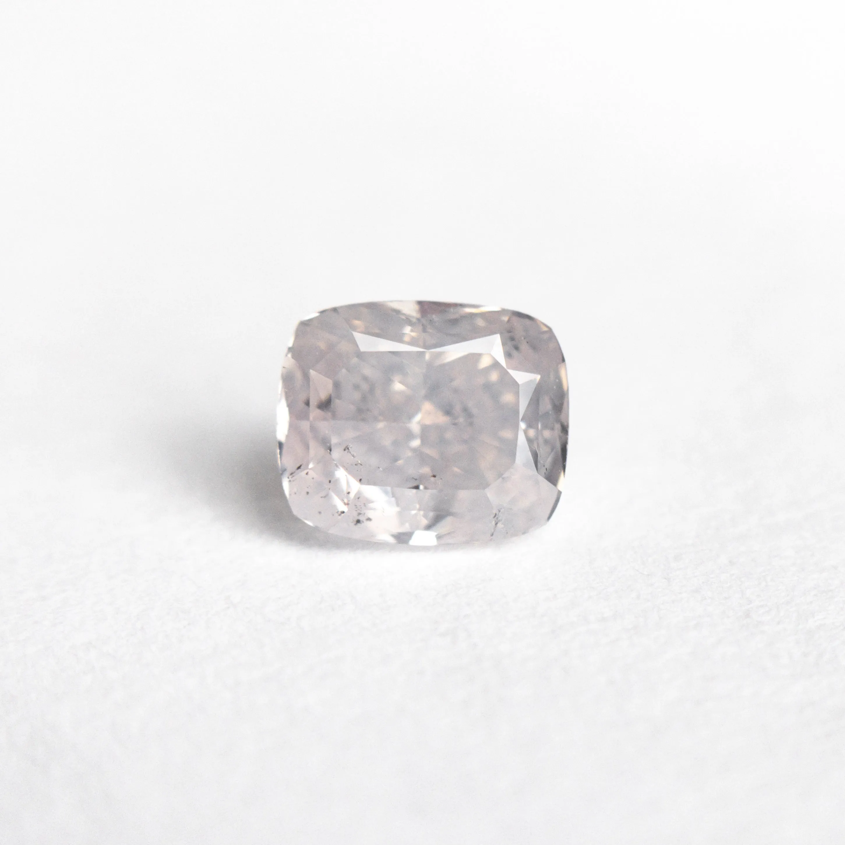 1.01ct 6.18x5.16x3.57mm GIA I2 Light Pink Cushion Brilliant 23909-01