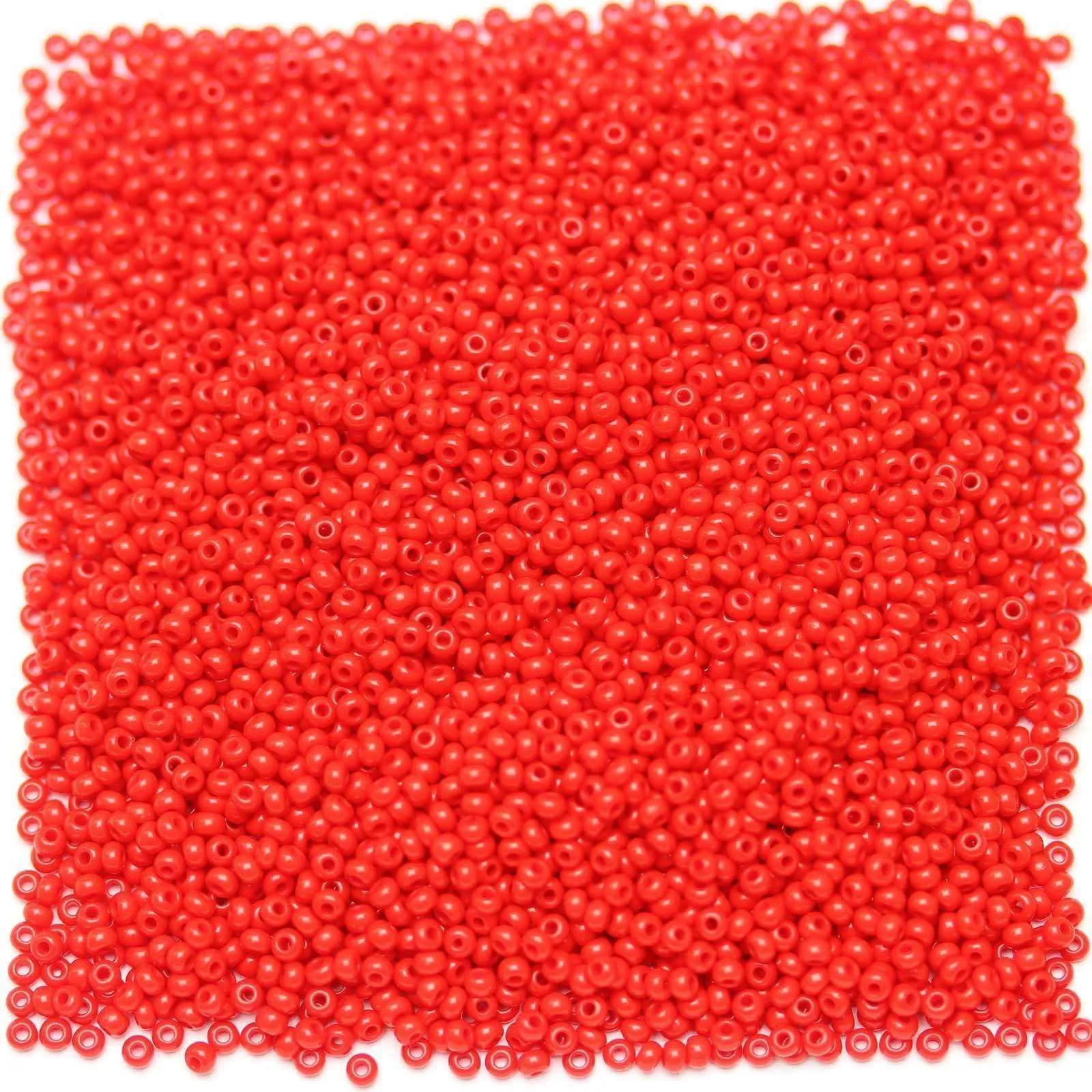 11-34912, Czech 22g Opaque Light Red