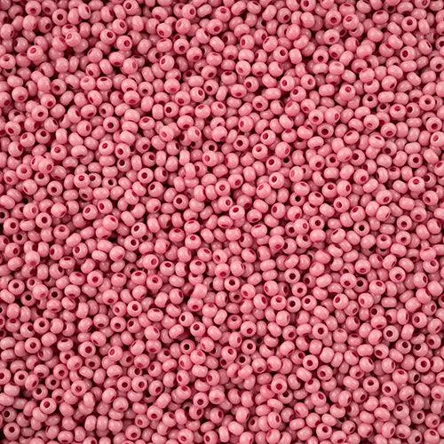 11-43238, Czech 22g Dark Pink Chalk Dyed Solgel