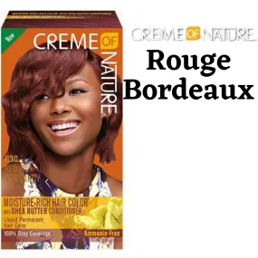 1.1 Creme Of Nature Permanent Couleur de cheveux crème de la nature (C30 Red Hot Burgundy)