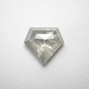 1.26ct 7.46x8.24x2.95mm Shield Rosecut 18293-01 HOLD D1834 1.26.21