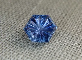 4.28ct NATURAL FANTASY CUT MONTANA SAPPHIRE