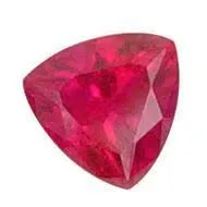 5MM TRILLION  LAB RUBY  LOOSE GEMSTONE