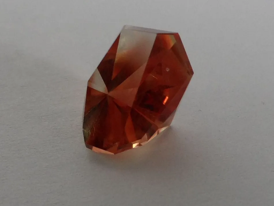 7.42 CTS OREGON SUNSTONE BEST RED/ORANGE CUSTOM CUT