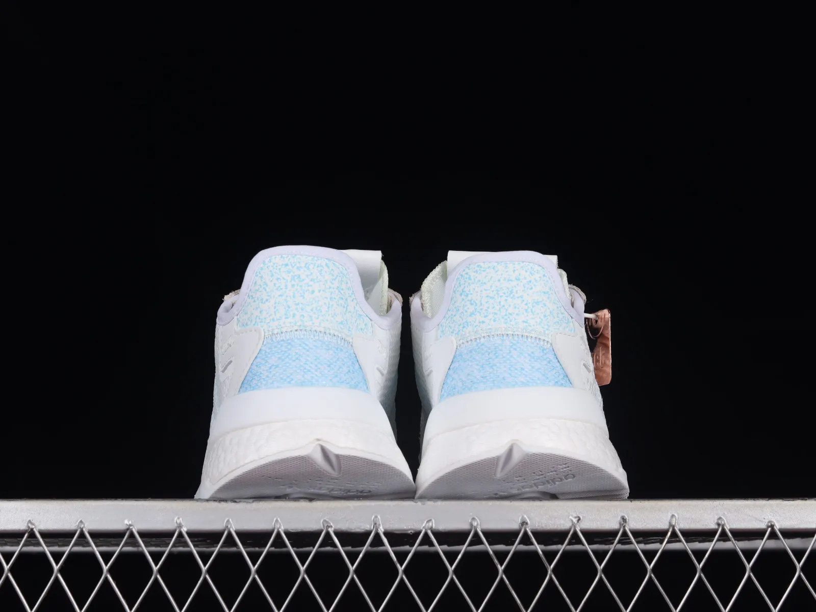 Adidas Nite Jogger Boost Cloud White Pink Blue CG6208