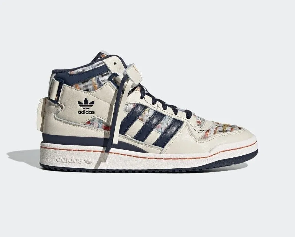 Adidas Originals Forum Mid Recycled Cream Navy GX3958