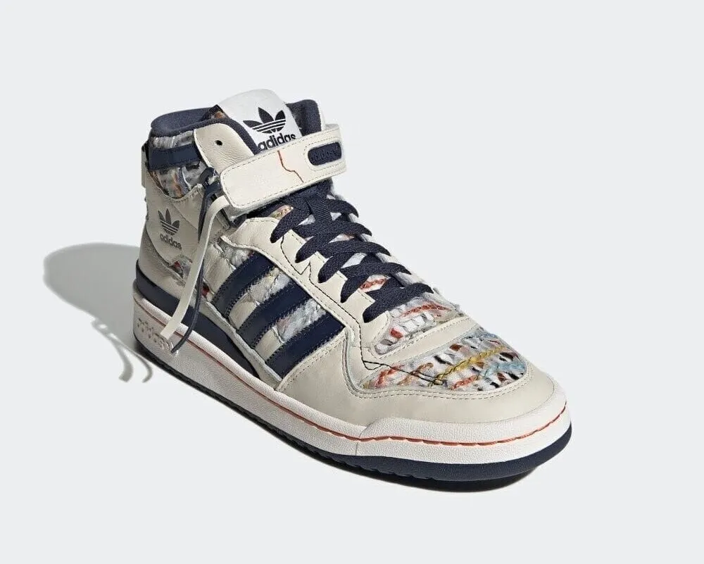 Adidas Originals Forum Mid Recycled Cream Navy GX3958