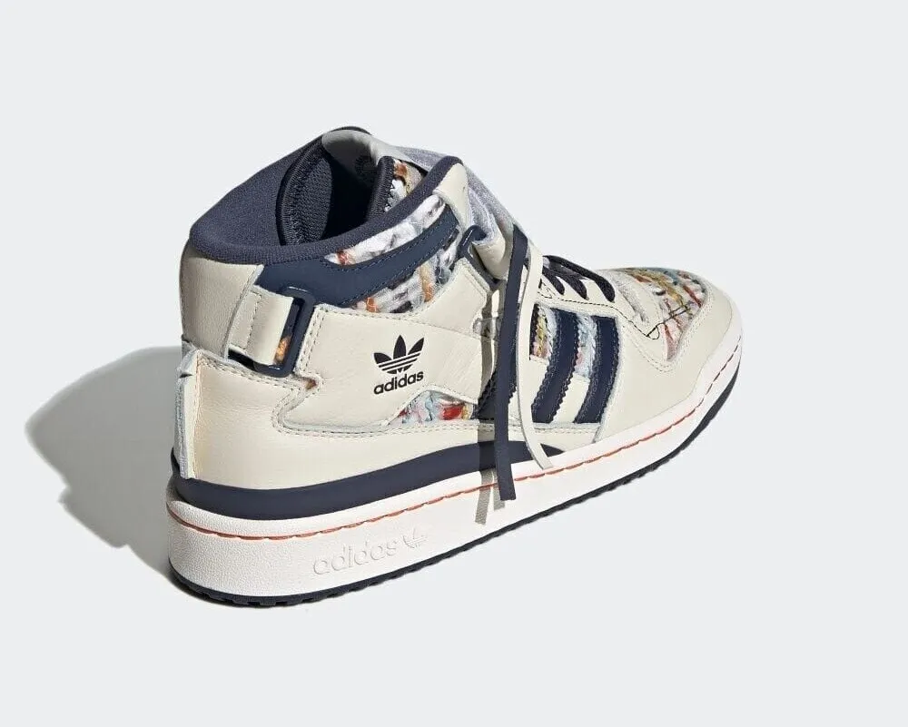 Adidas Originals Forum Mid Recycled Cream Navy GX3958