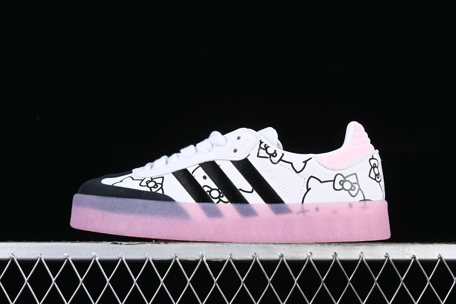 Adidas Samba Vegan OG Cloud White Pink Core Black IG4450