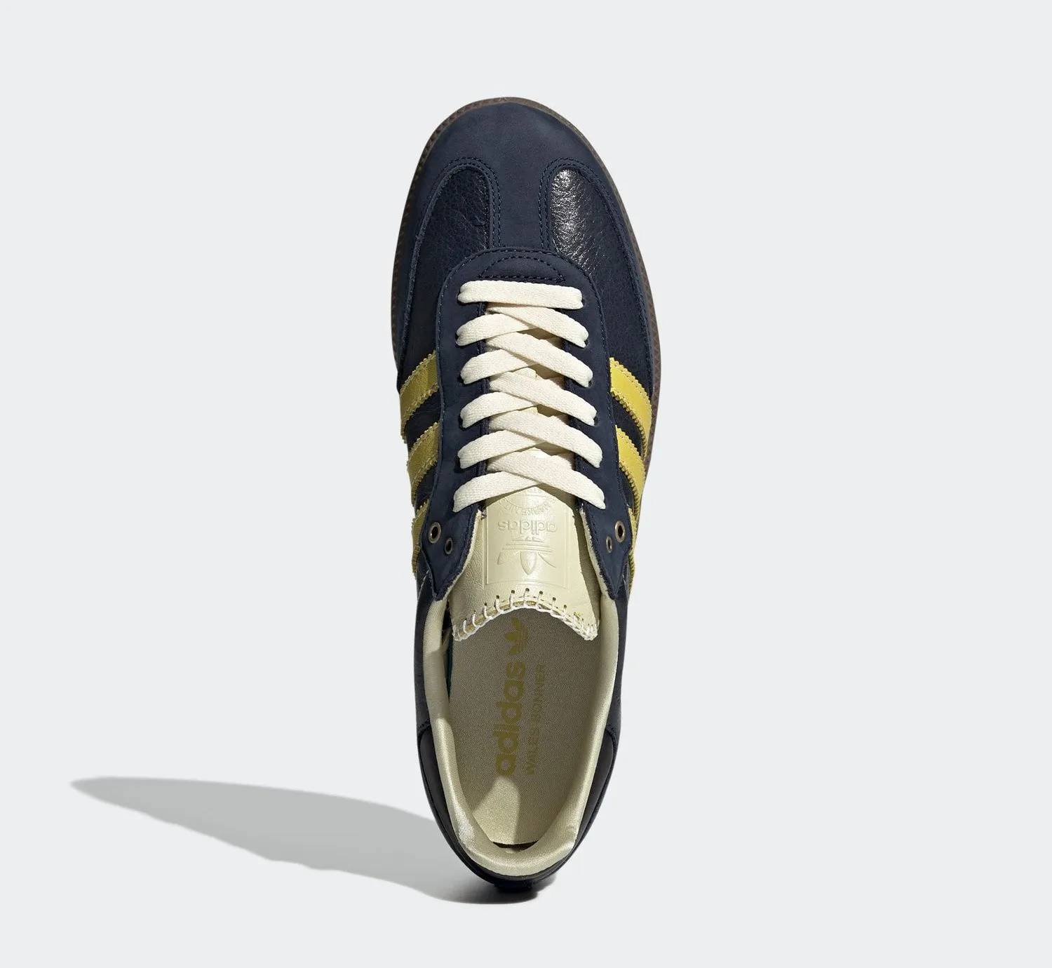 Adidas Samba Wales Bonner Collegiate Navy Cream White Yellow S42595