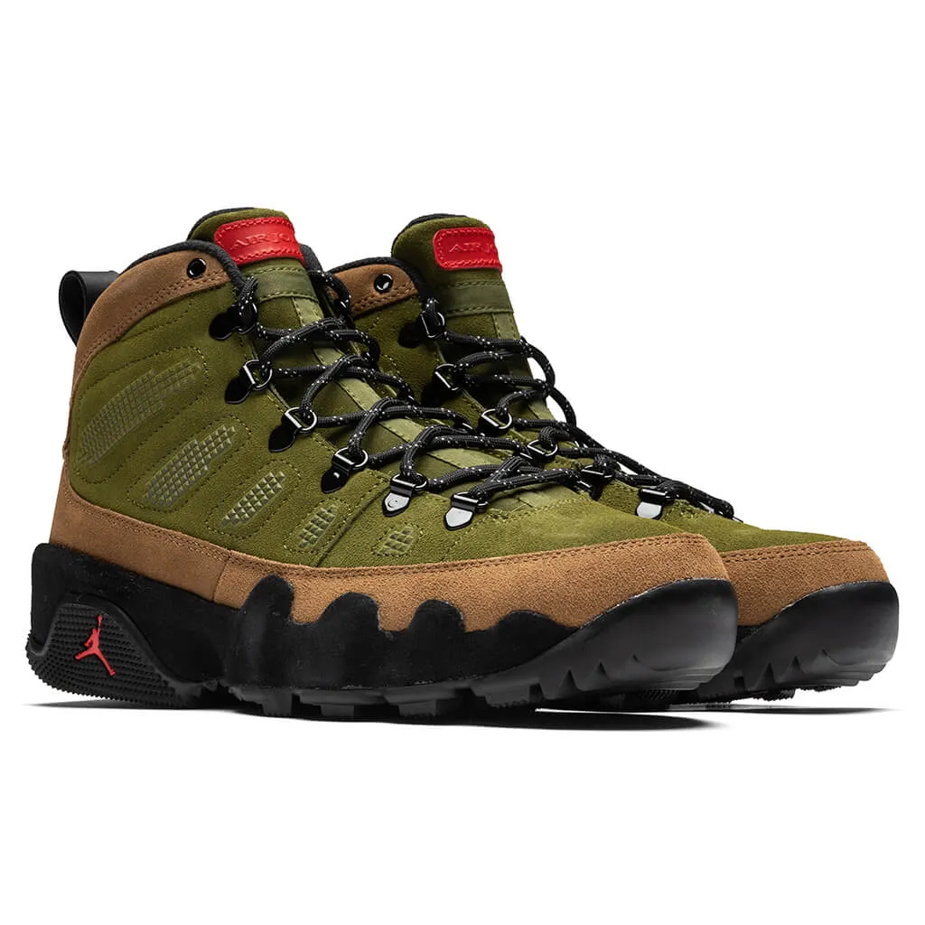 Air Jordan 9 Boot NRG 'Beef and Broccoli'- Military Brown/Legion Green