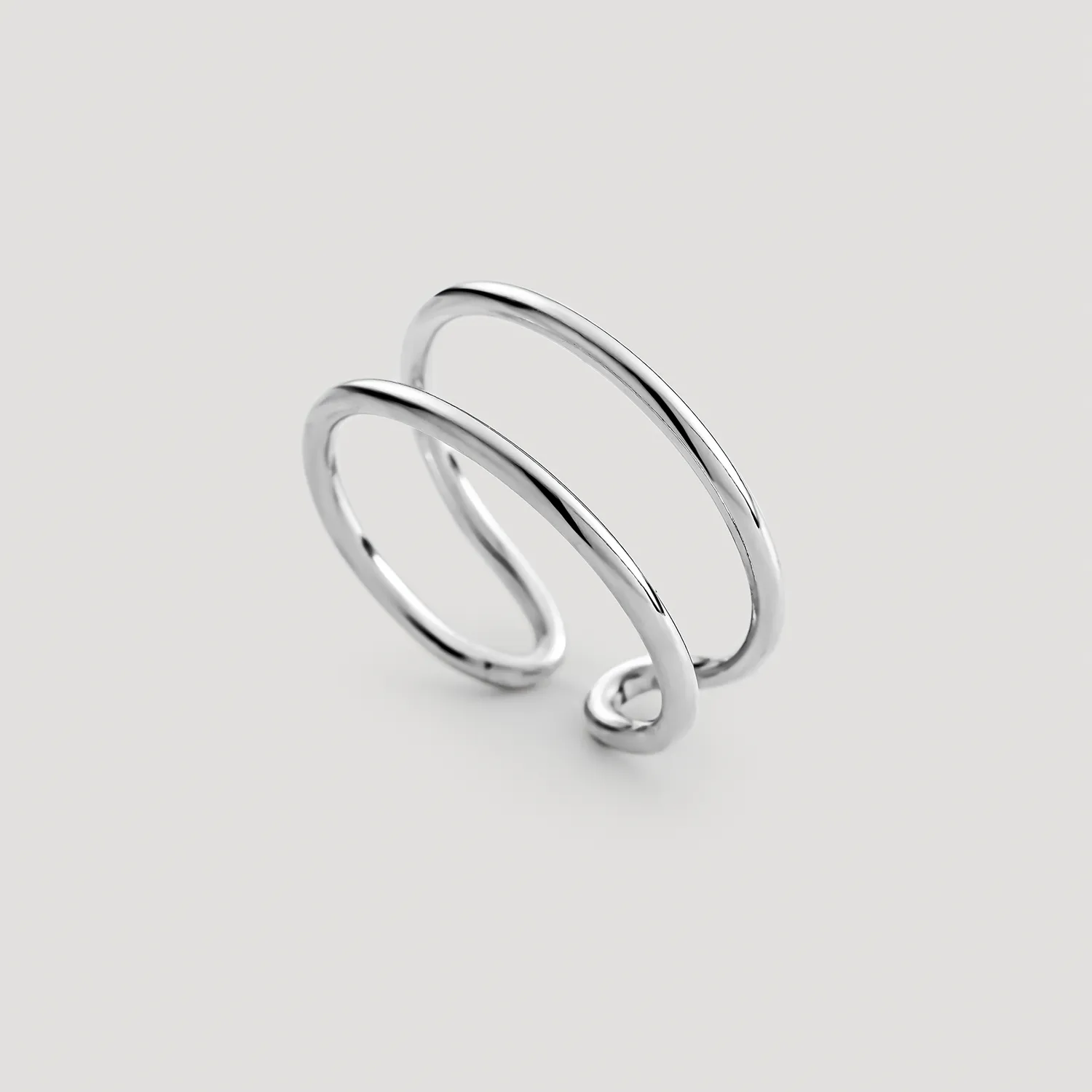 Anillo IRIA Maxi Plata