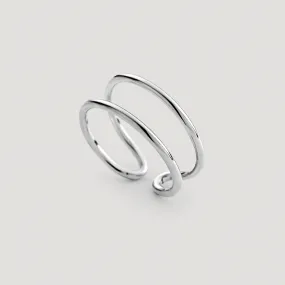 Anillo IRIA Maxi Plata