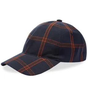 A.P.C. Charlie Check CapDark Navy