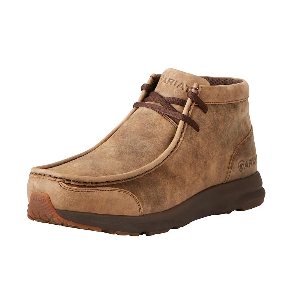 Ariat Mens Spitfire Bomber Shoes In Brown Bomber - Buy Now