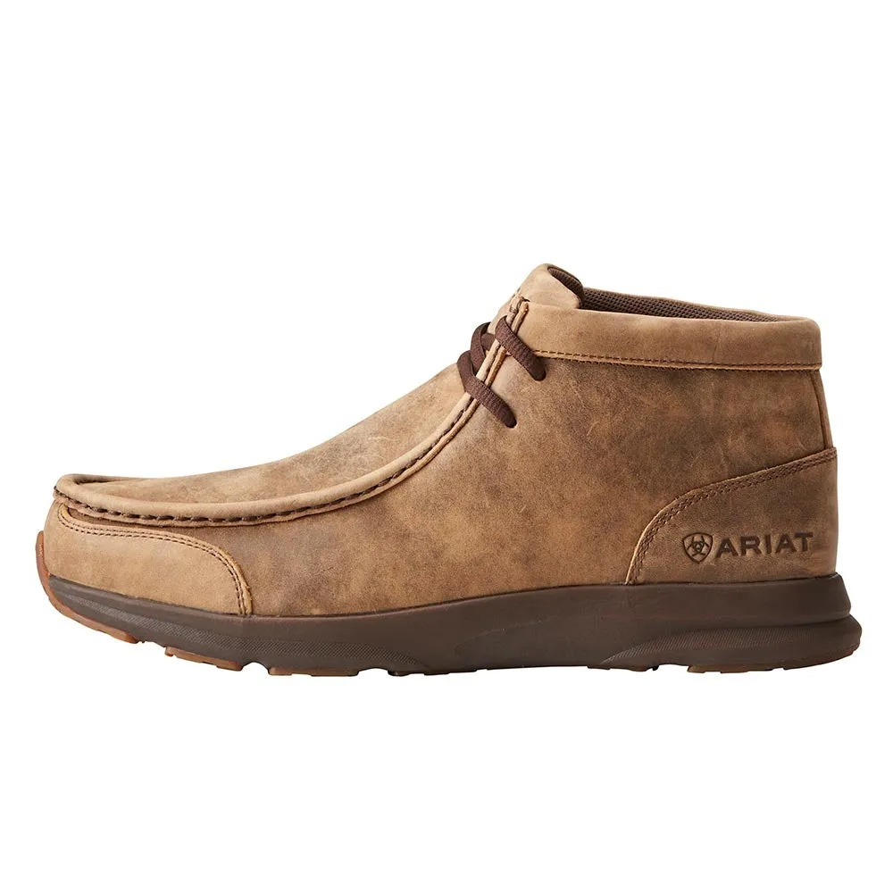 Ariat Mens Spitfire Bomber Shoes In Brown Bomber - Buy Now