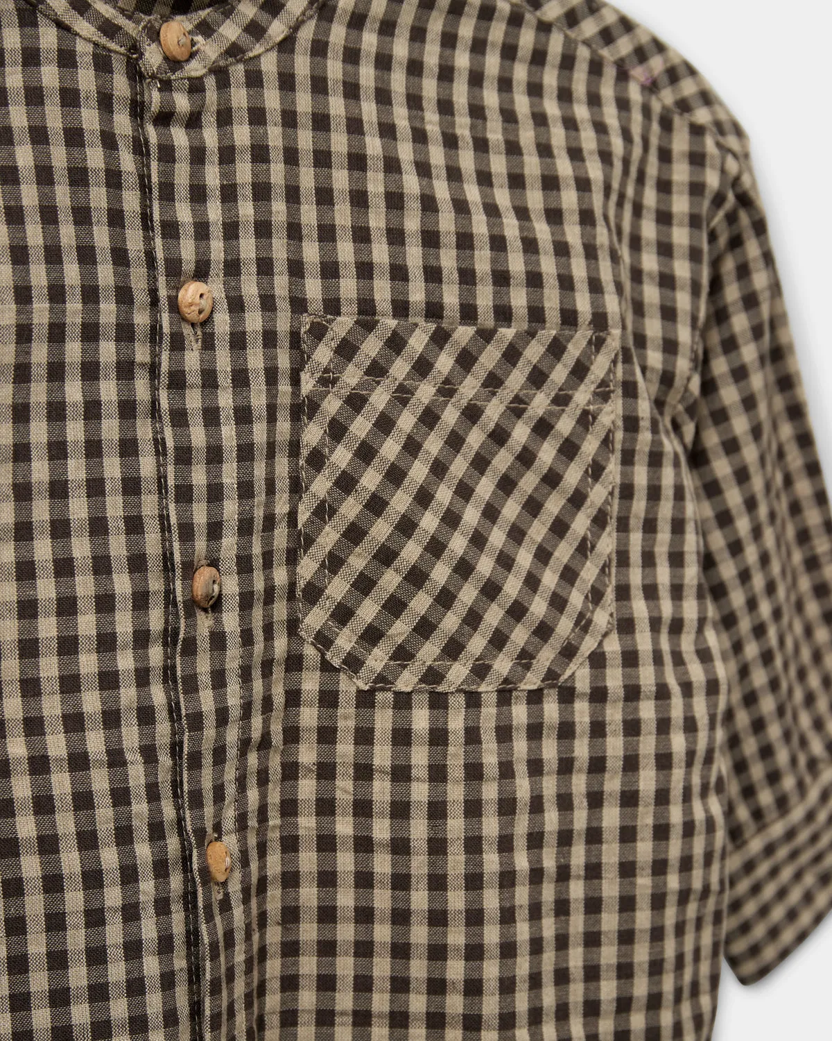 ASKERSB SHIRT - Brown check