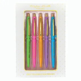 Best Teacher Ever Pen Set