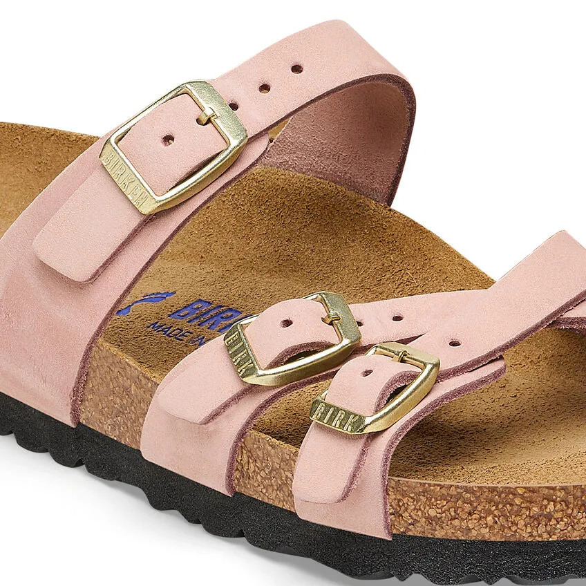 Birkenstock Franca Soft Pink Soft Footbed