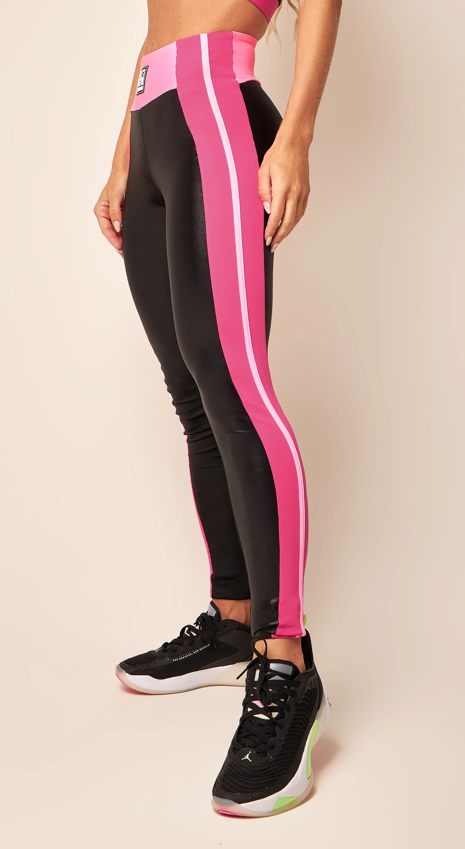 Block Legging - Pink