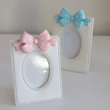 Blue Bow Knot Frame