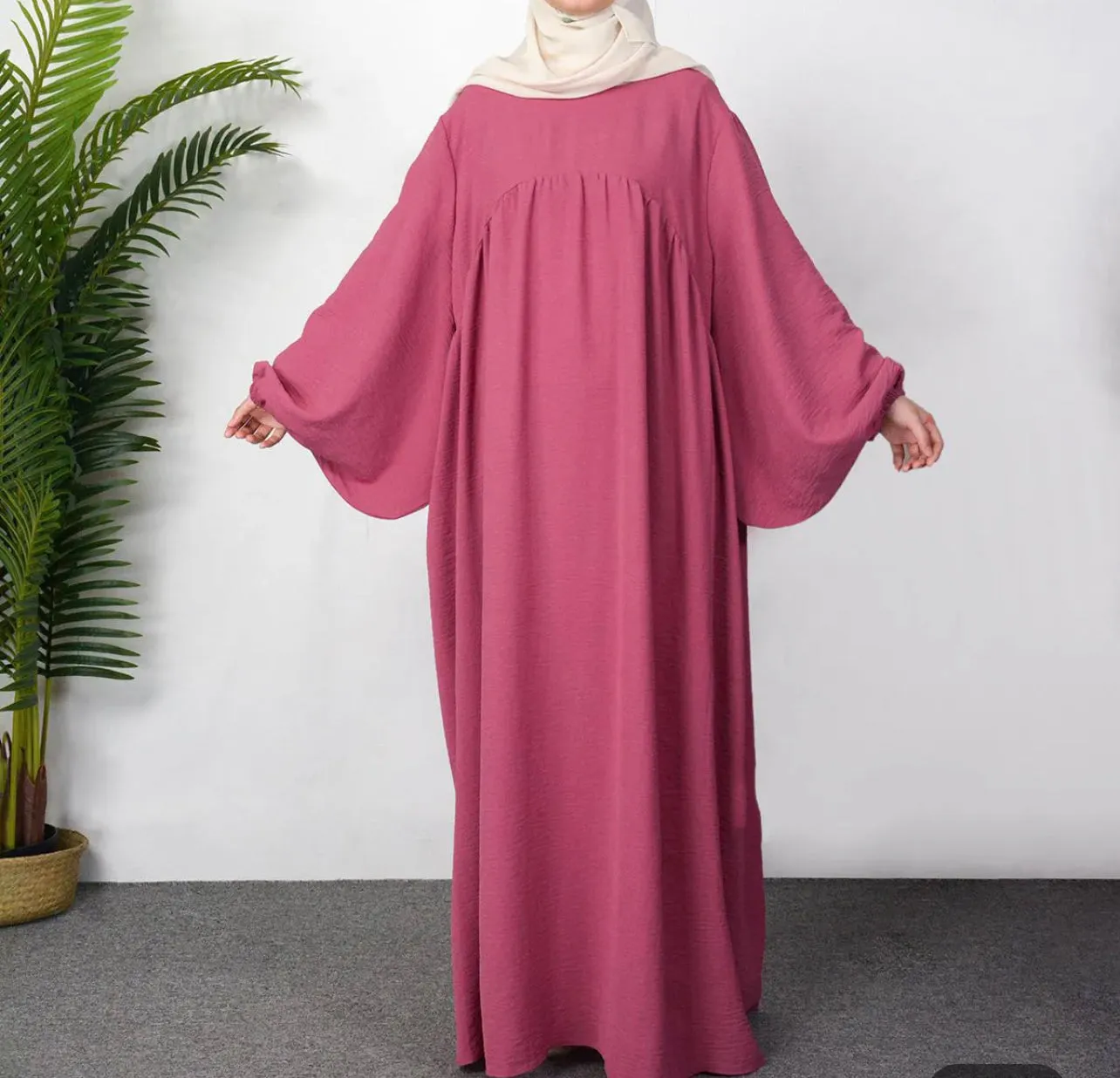 Blush Pink Abaya