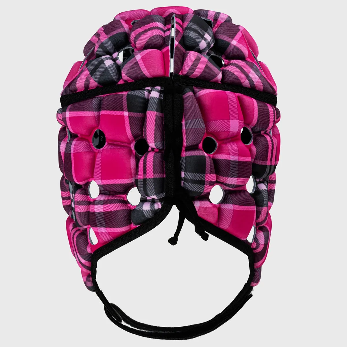 Body Armour Kid's Ventilator Rugby Headguard Pink Tartan