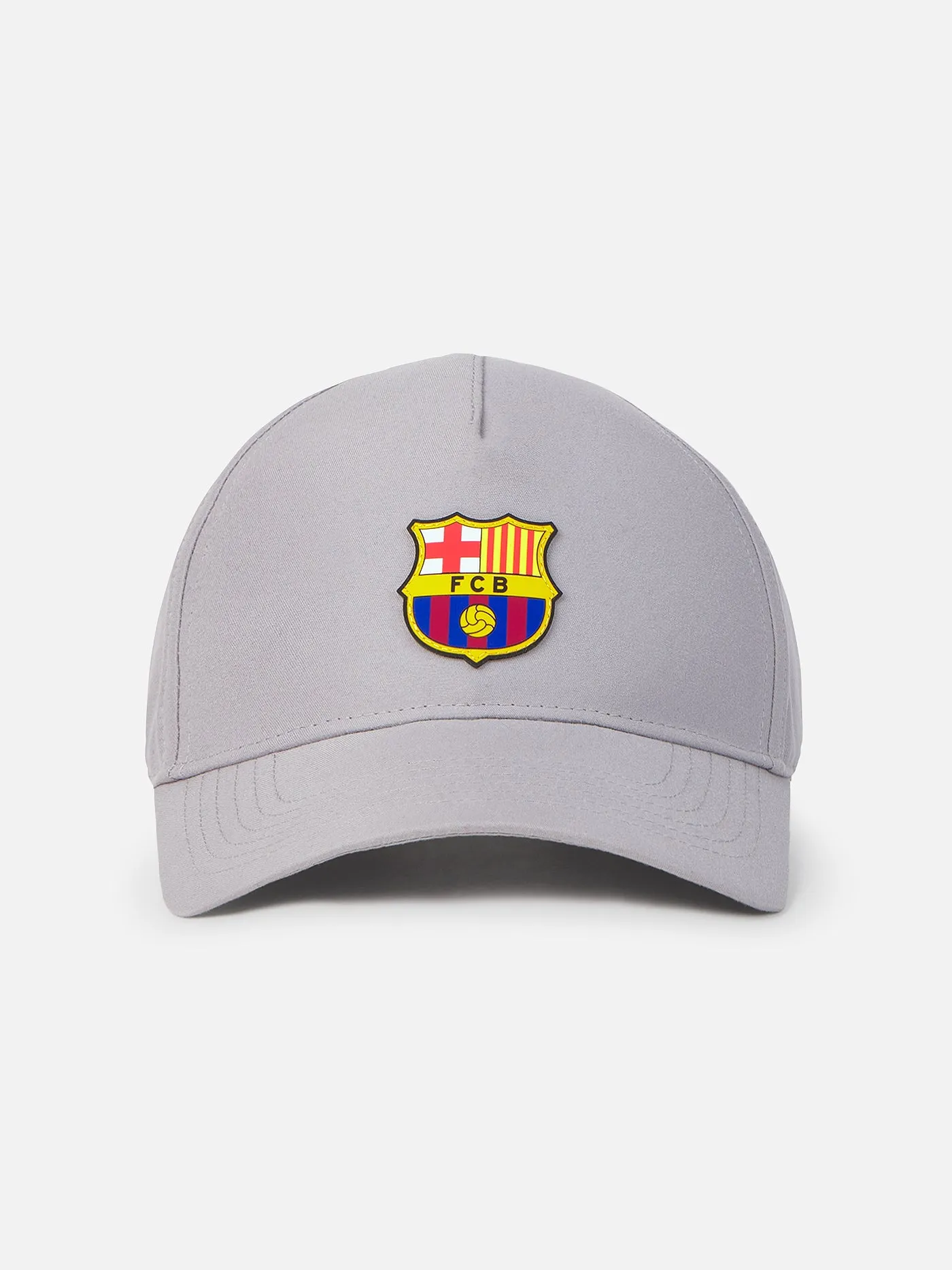 Cap FC Barcelona light grey