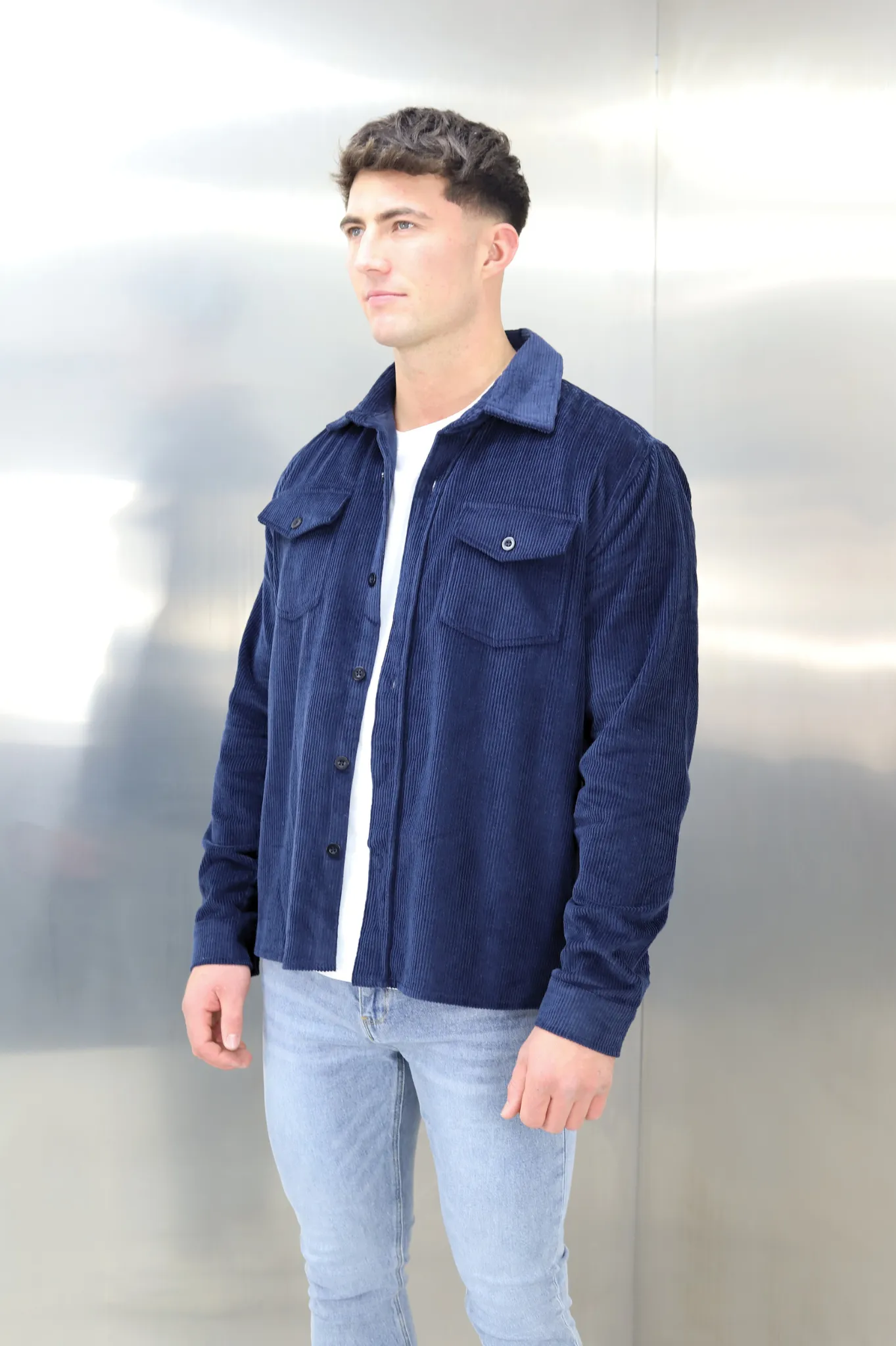 Capo CORD Shirt - Navy