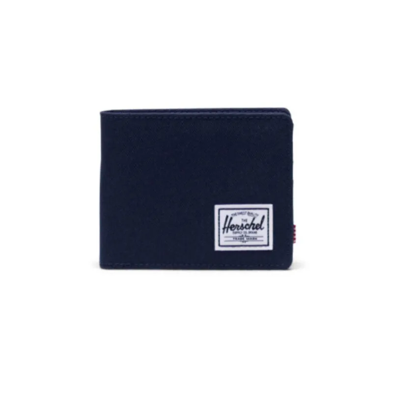 Carteira Herschel Roy Coin RFID Navy