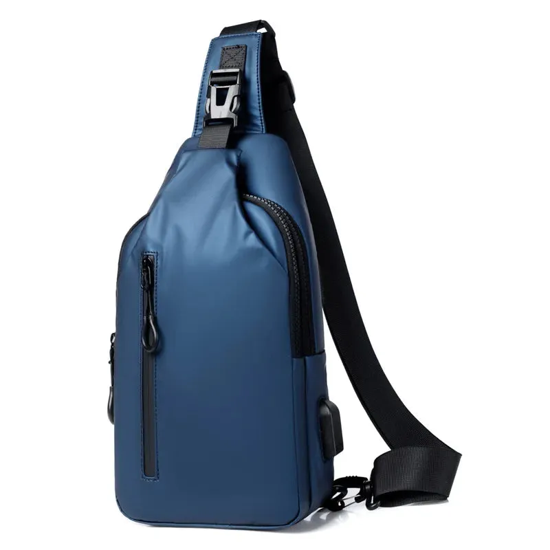 Casual Waterproof Men's Chest Bag