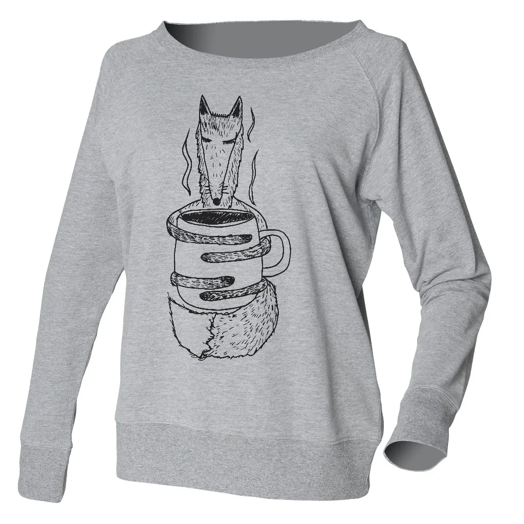 Coffee fox grey jumper