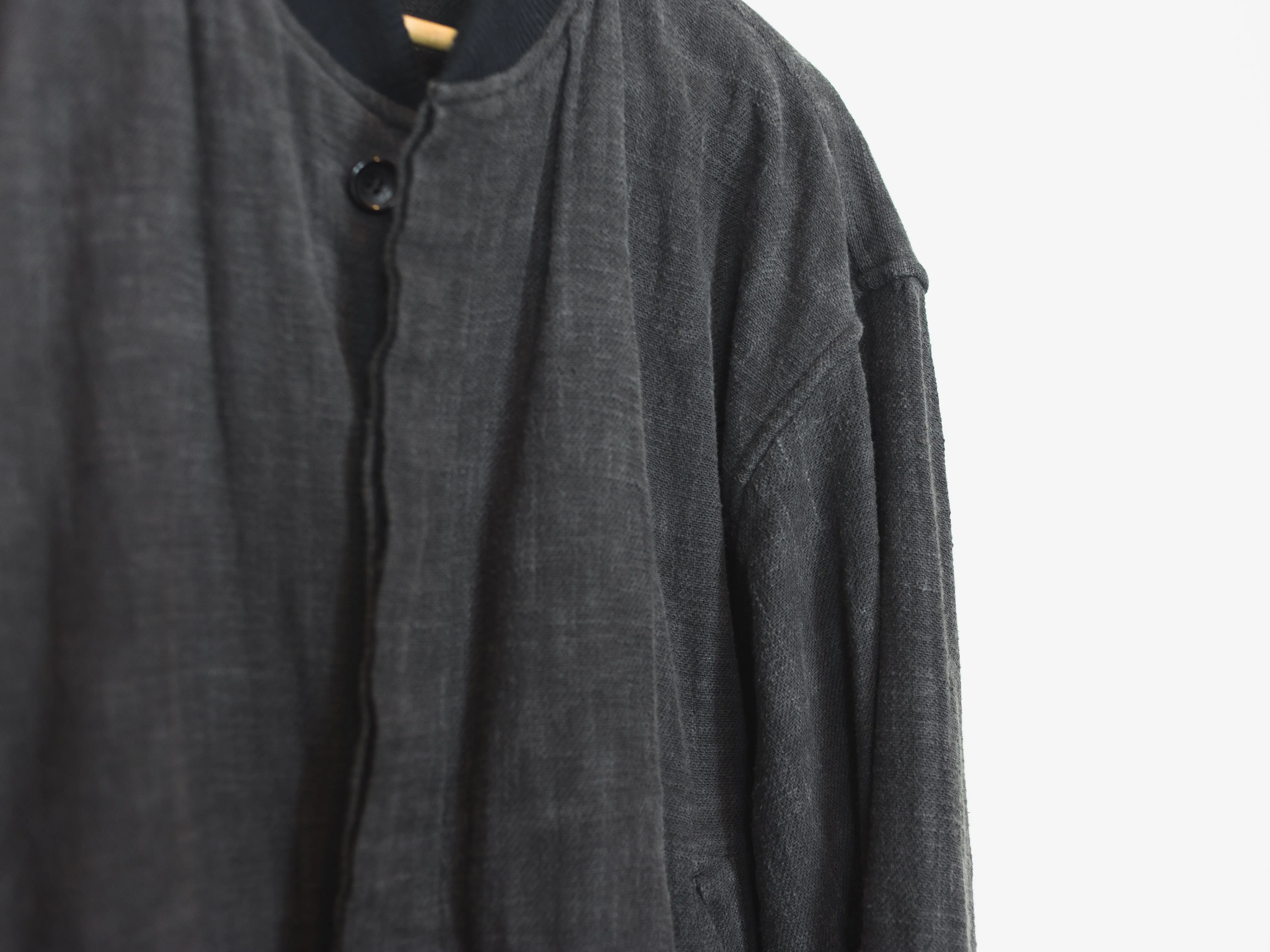 Comme des Garons Homme 1980s Natural-Dyed Cotton Bomber