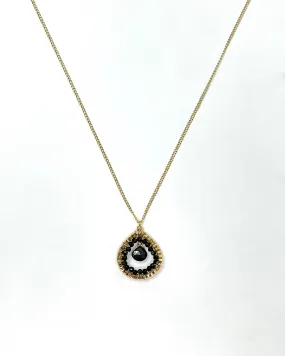 Dana Kellin Black Spinel Drop Necklace