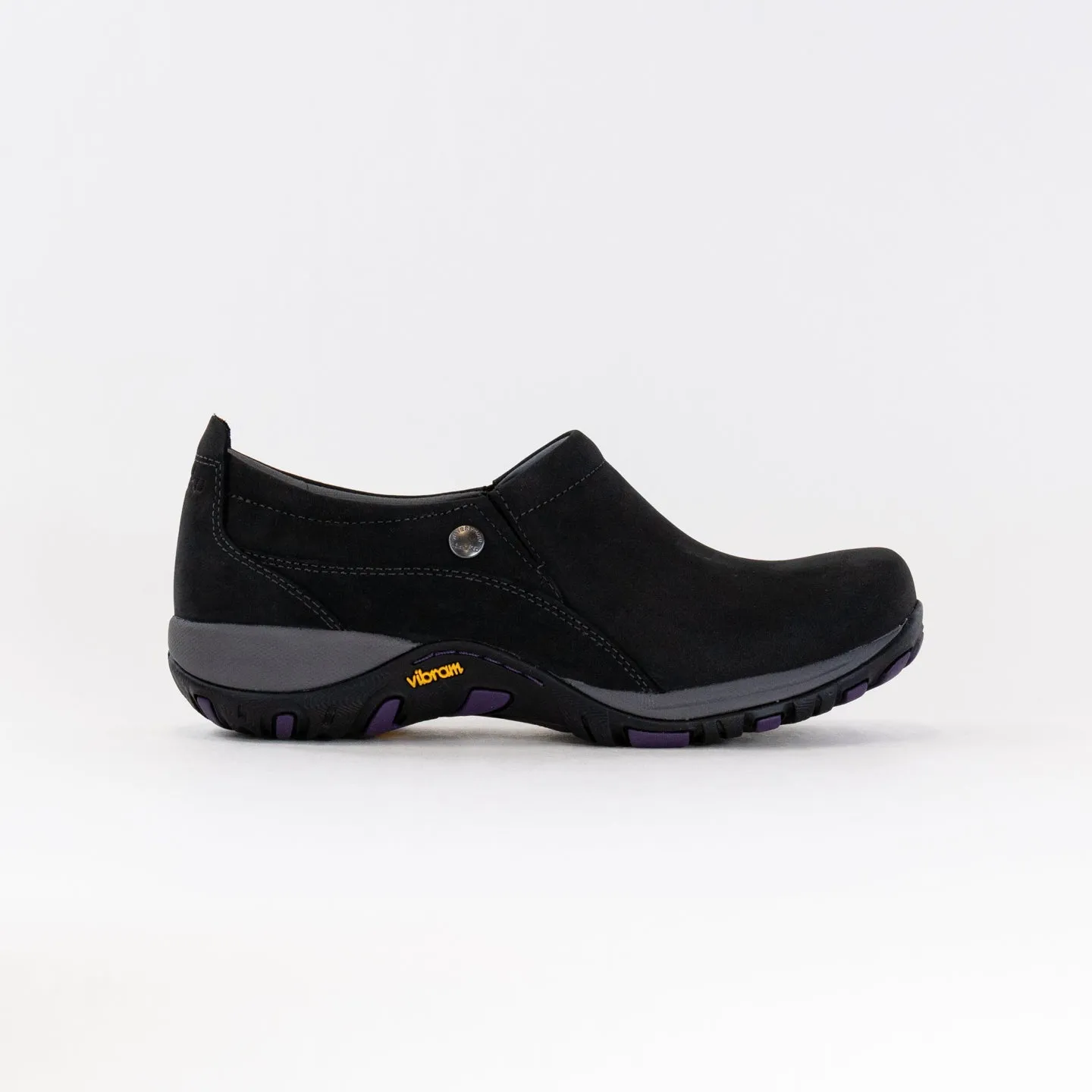 Dansko Patti Waterproof (Women's) - Black Milled Nubuck