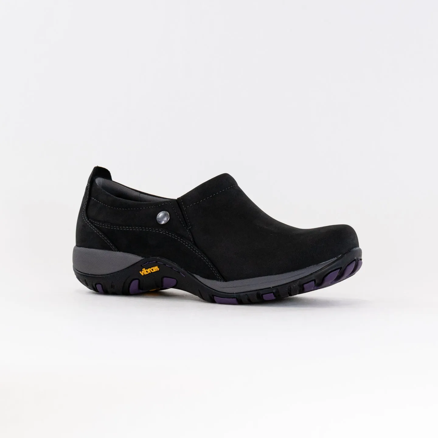 Dansko Patti Waterproof (Women's) - Black Milled Nubuck