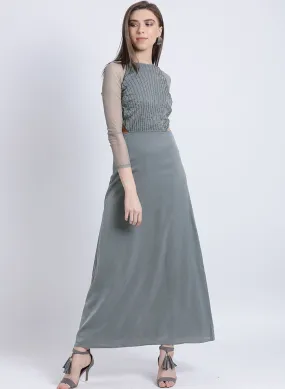 Dream Noir Embellished Maxi Dress