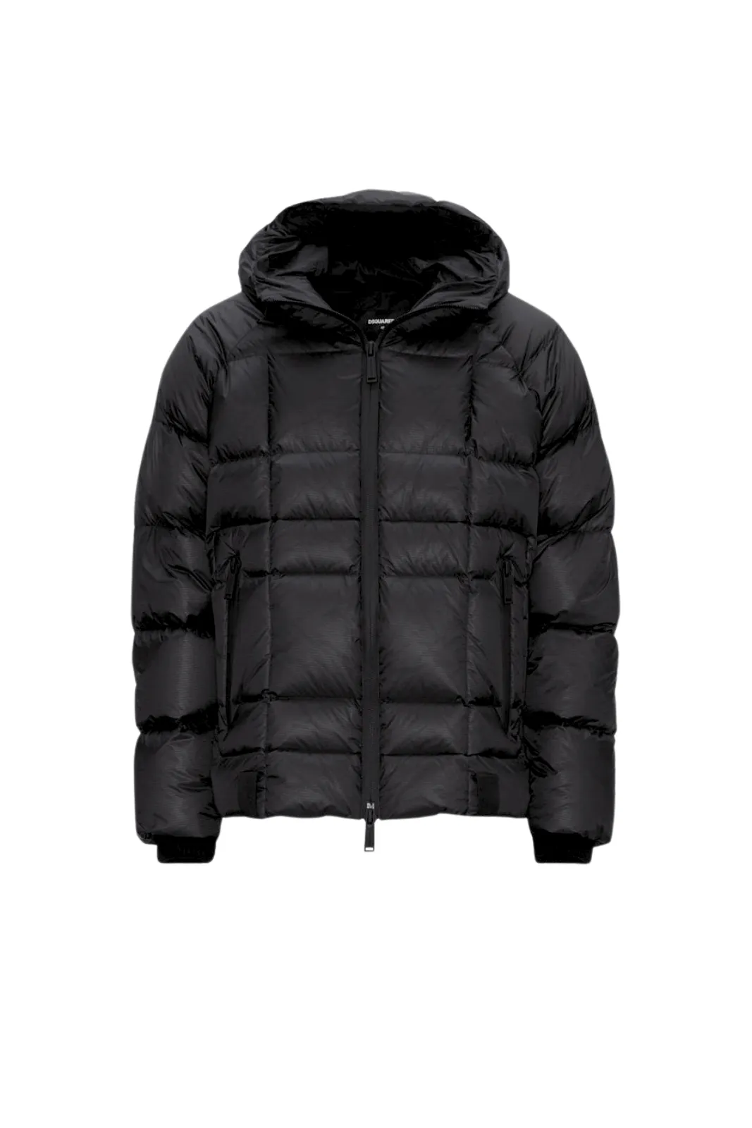 Dsquares2 Men Puff Kaban Bomber Black Jacket