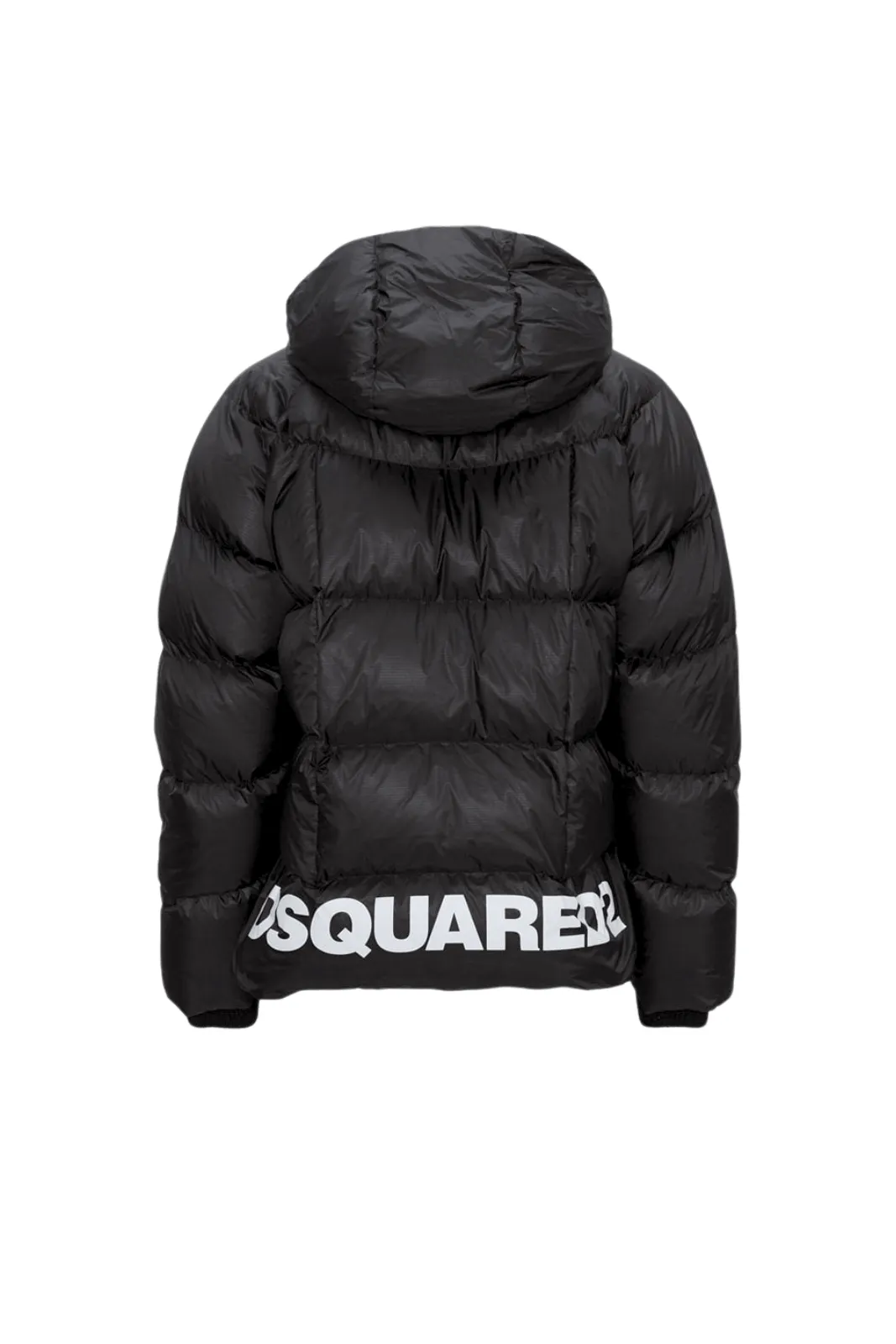 Dsquares2 Men Puff Kaban Bomber Black Jacket