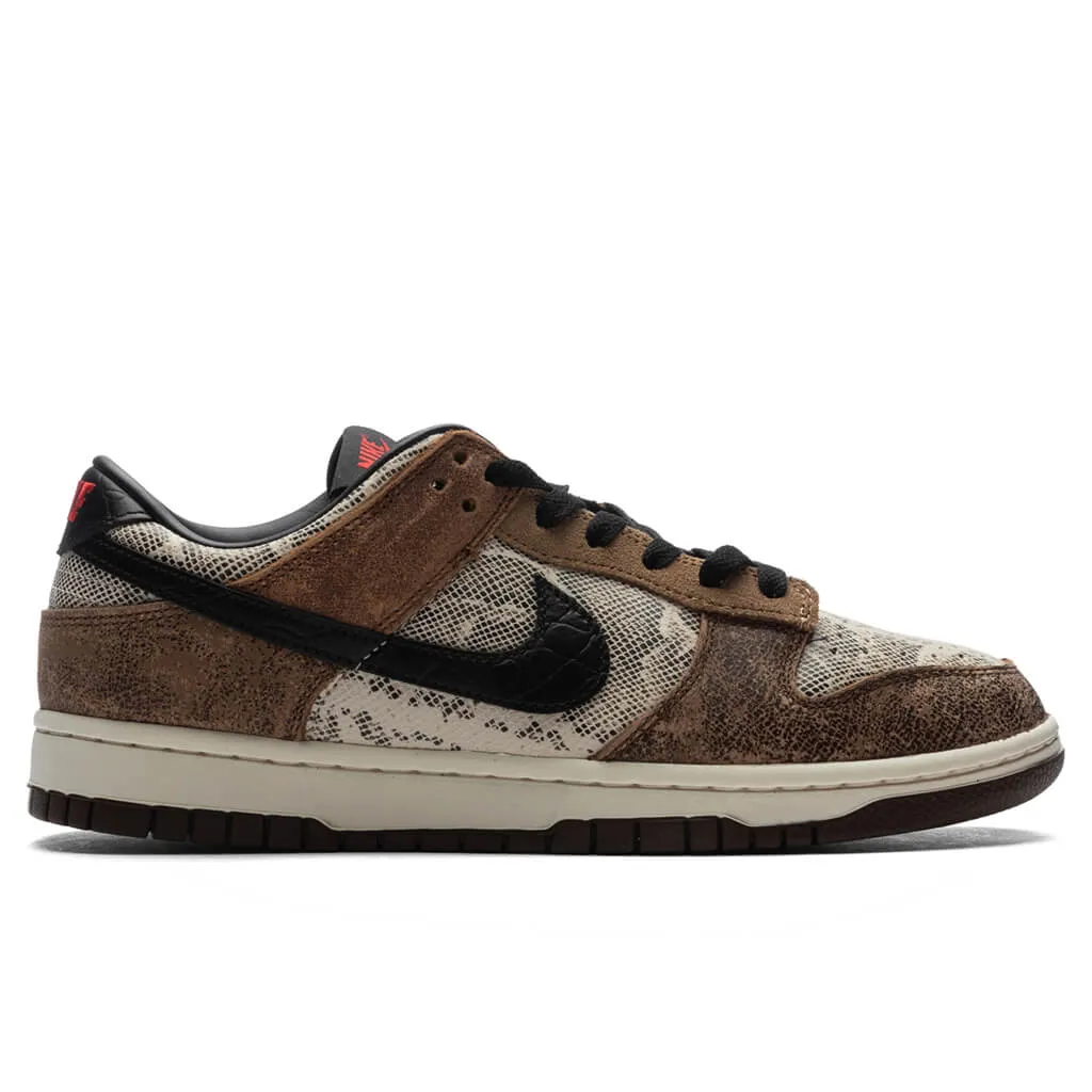 Dunk Low Premium Brown Snakeskin - Natural/Black/Ale Brown