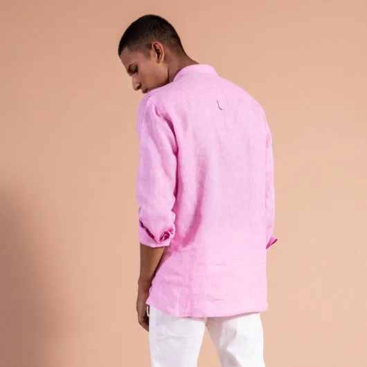 Dusk Pink Short Kurta