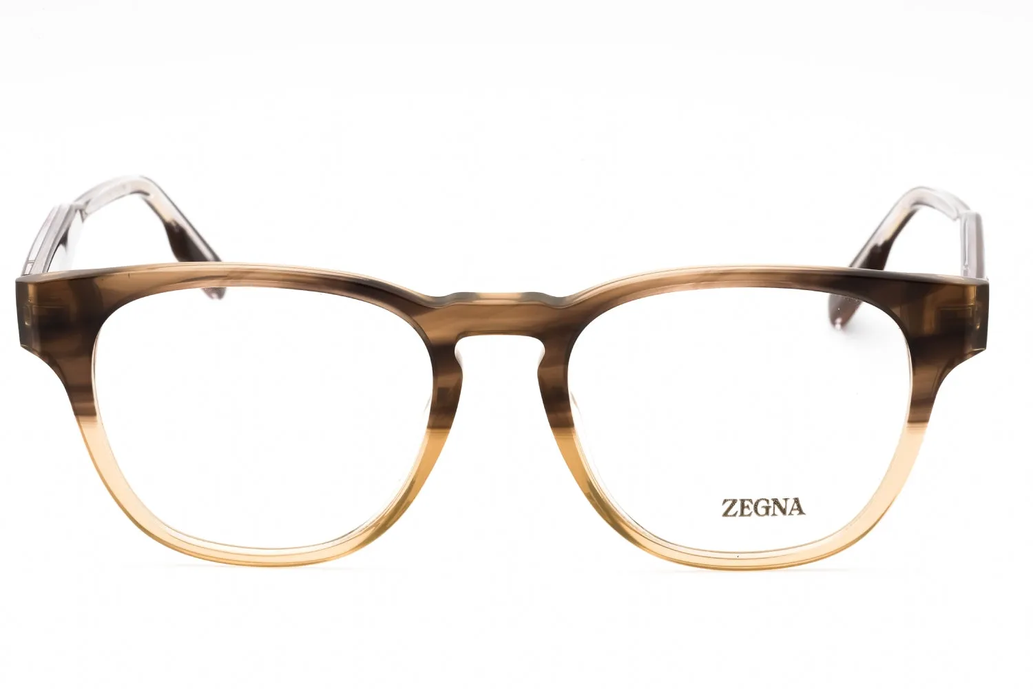 Ermenegildo Zegna EZ5261 Eyeglasses dark brown/other/Clear demo lens