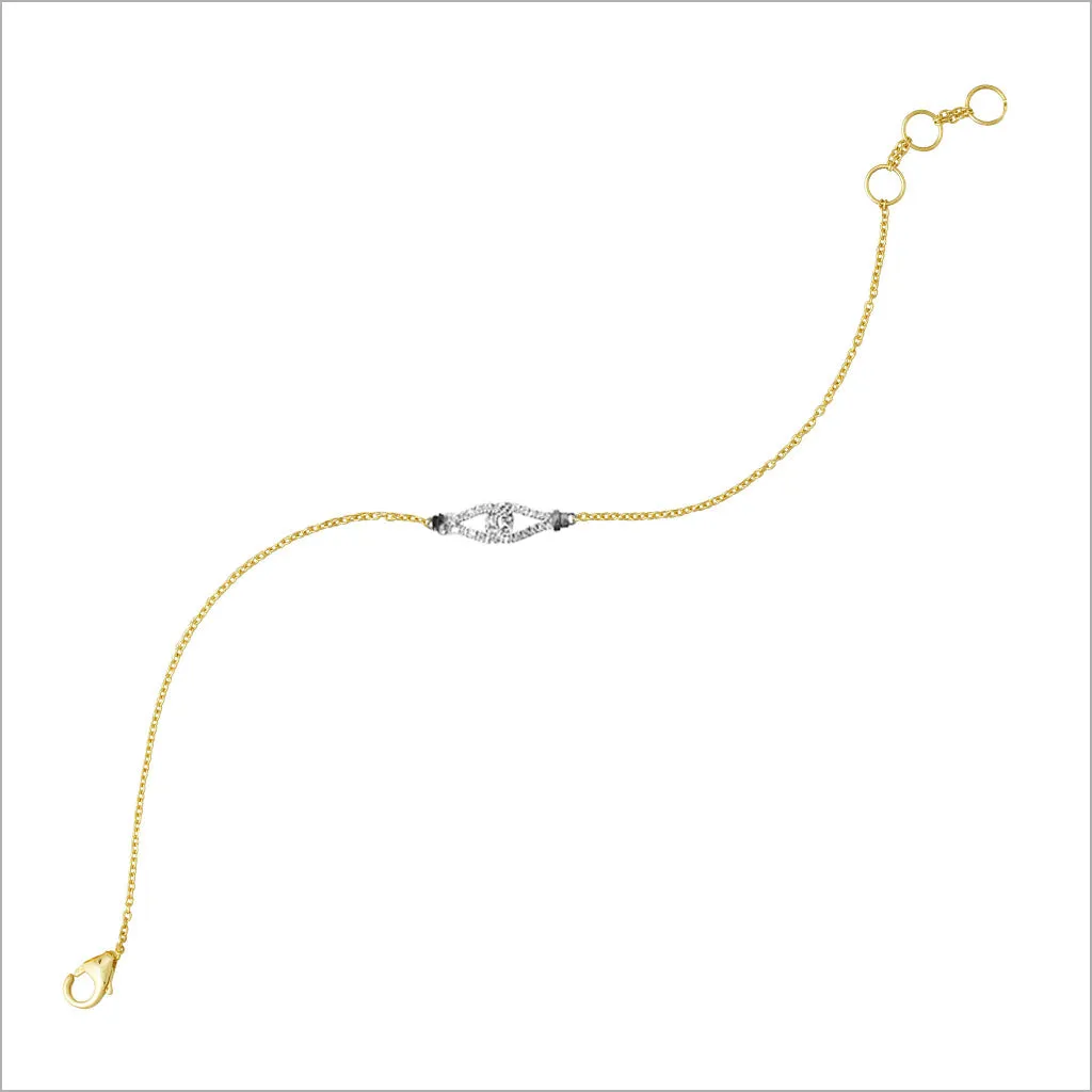 Fiamma Bracelet in 18K Gold & Diamonds