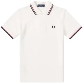 Fred Perry Reissues Original Twin Tipped PoloSnow, Navy & Maroon