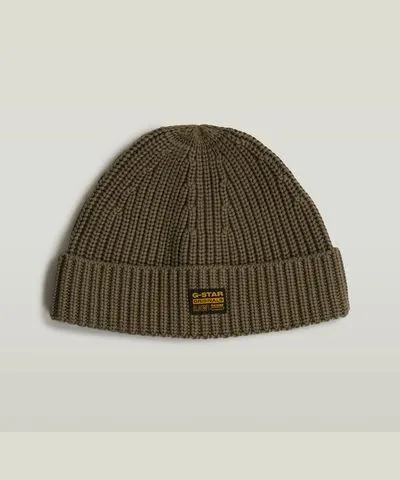 G-Star RAW Men Originals Fisherman Beanie Brown