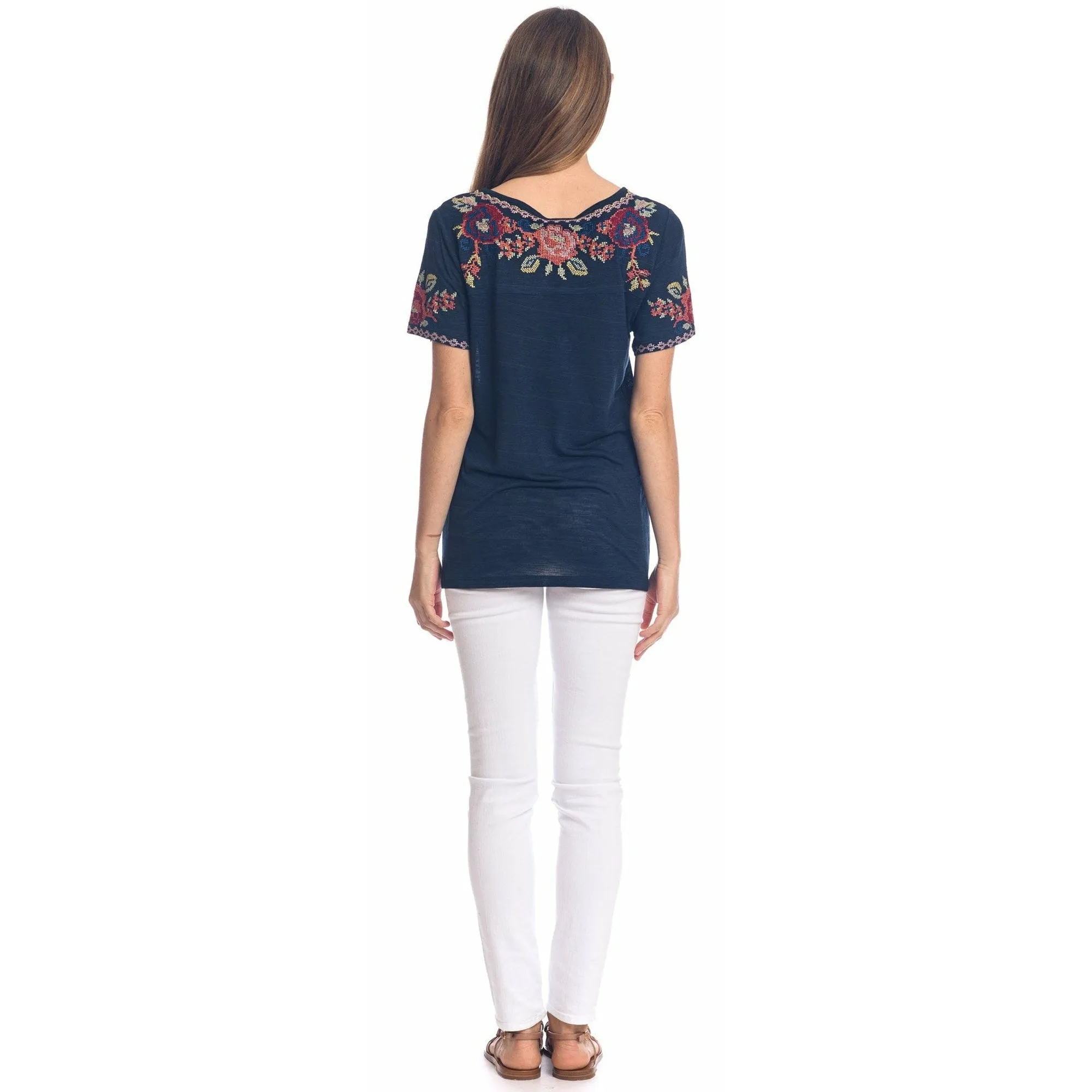 Gael Navy Top