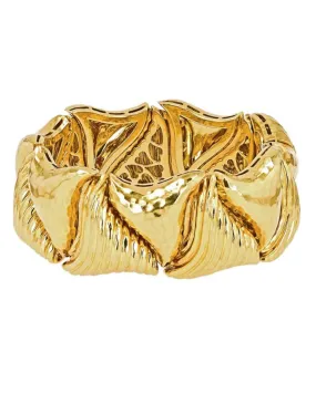 Gold Triangle Bracelet